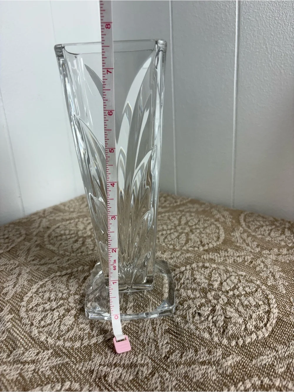 Vintage Shannon lead vase